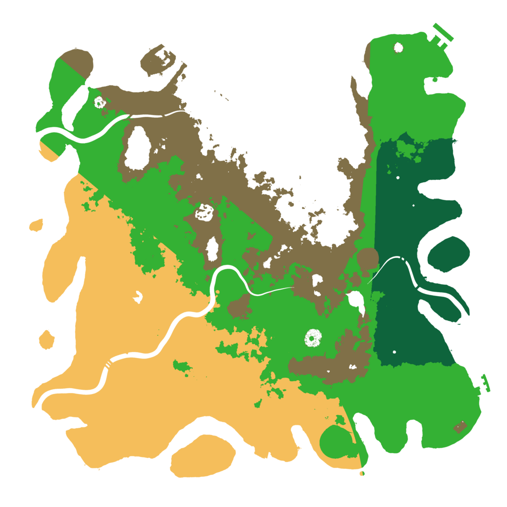 Biome Rust Map: Procedural Map, Size: 4250, Seed: 53096441