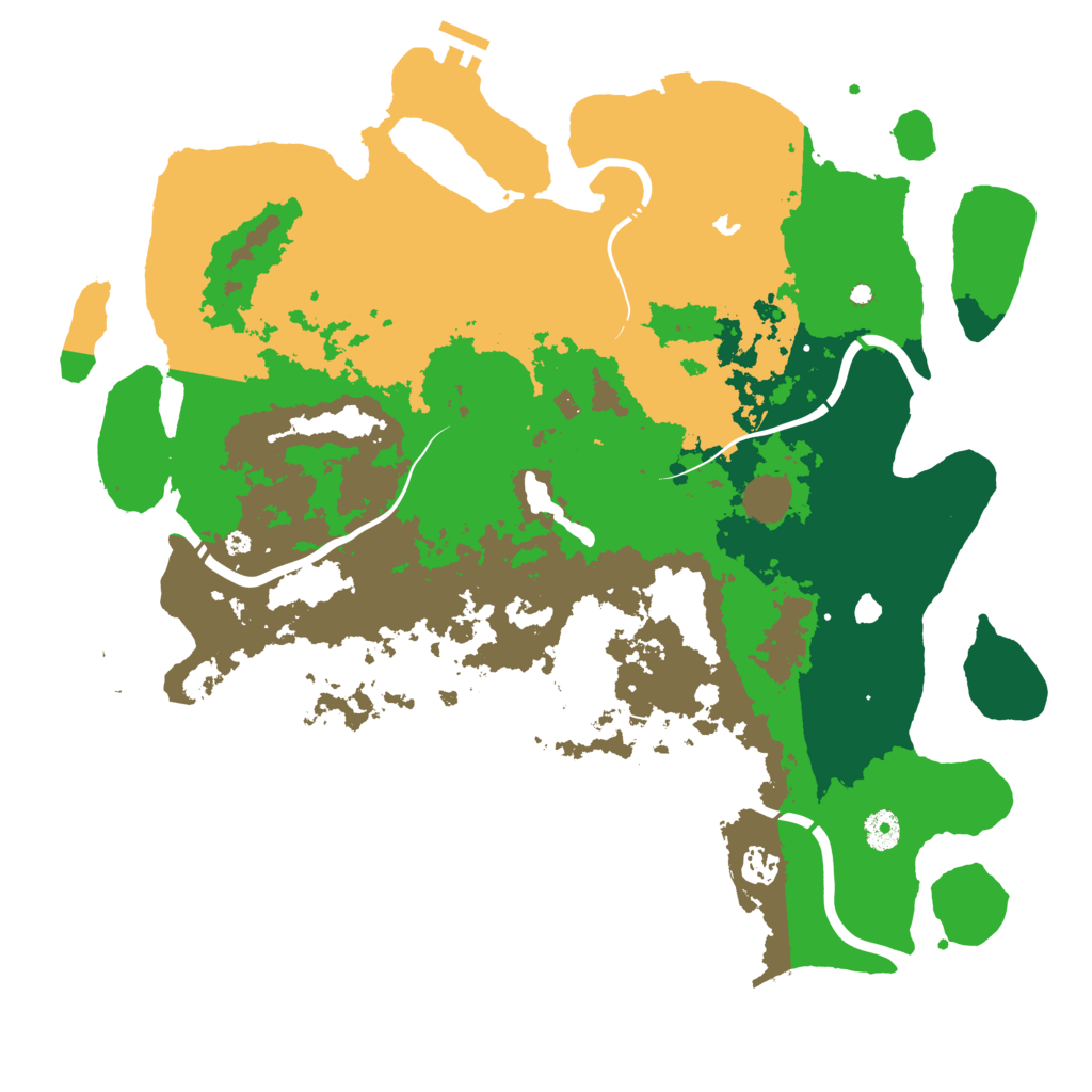 Biome Rust Map: Procedural Map, Size: 4250, Seed: 862567