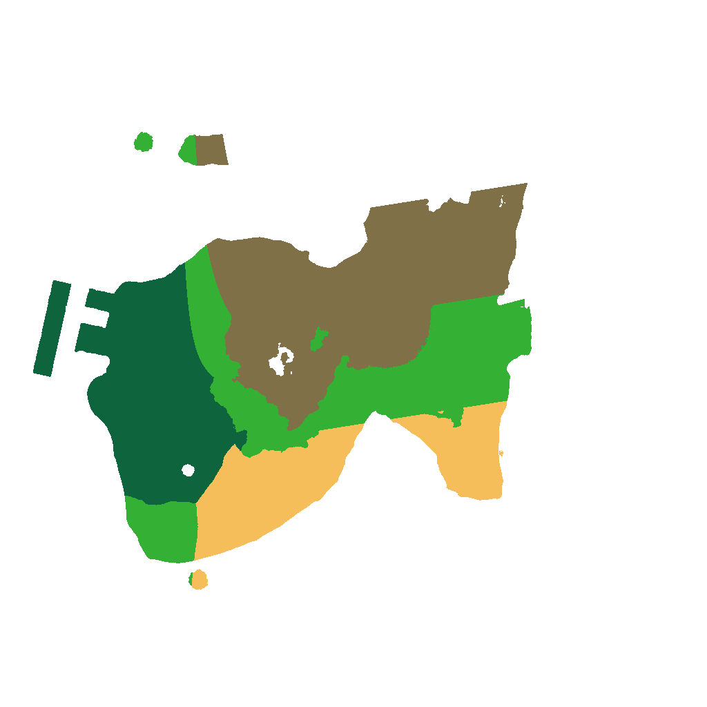 Biome Rust Map: Procedural Map, Size: 1500, Seed: 291426216