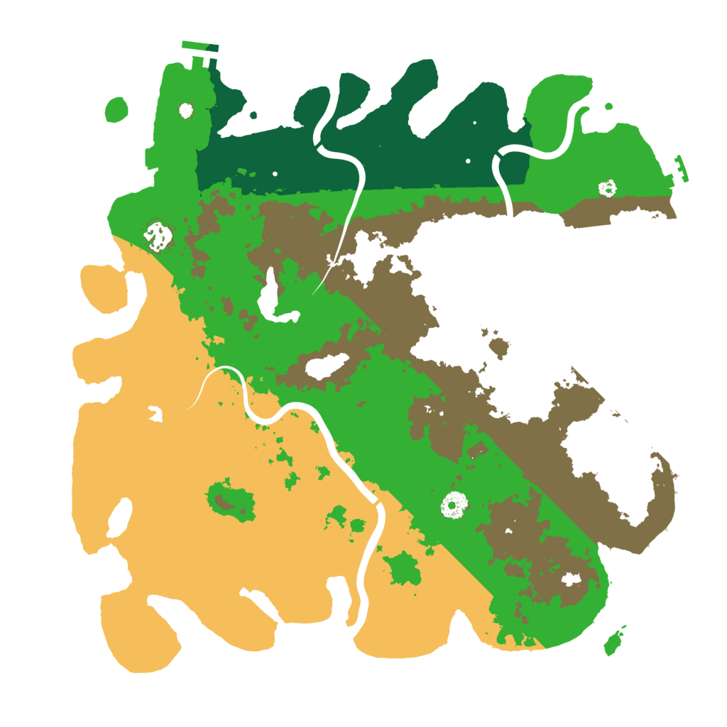 Biome Rust Map: Procedural Map, Size: 4000, Seed: 603343971
