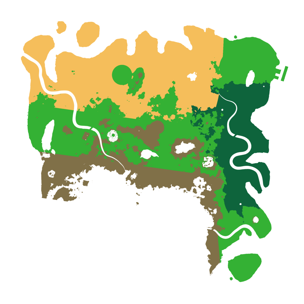 Biome Rust Map: Procedural Map, Size: 4000, Seed: 943328270