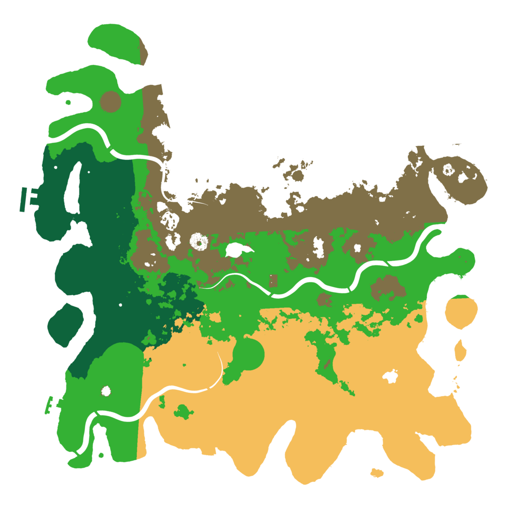 Biome Rust Map: Procedural Map, Size: 4250, Seed: 1363764752