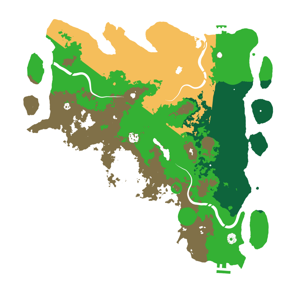 Biome Rust Map: Procedural Map, Size: 4250, Seed: 1158316149