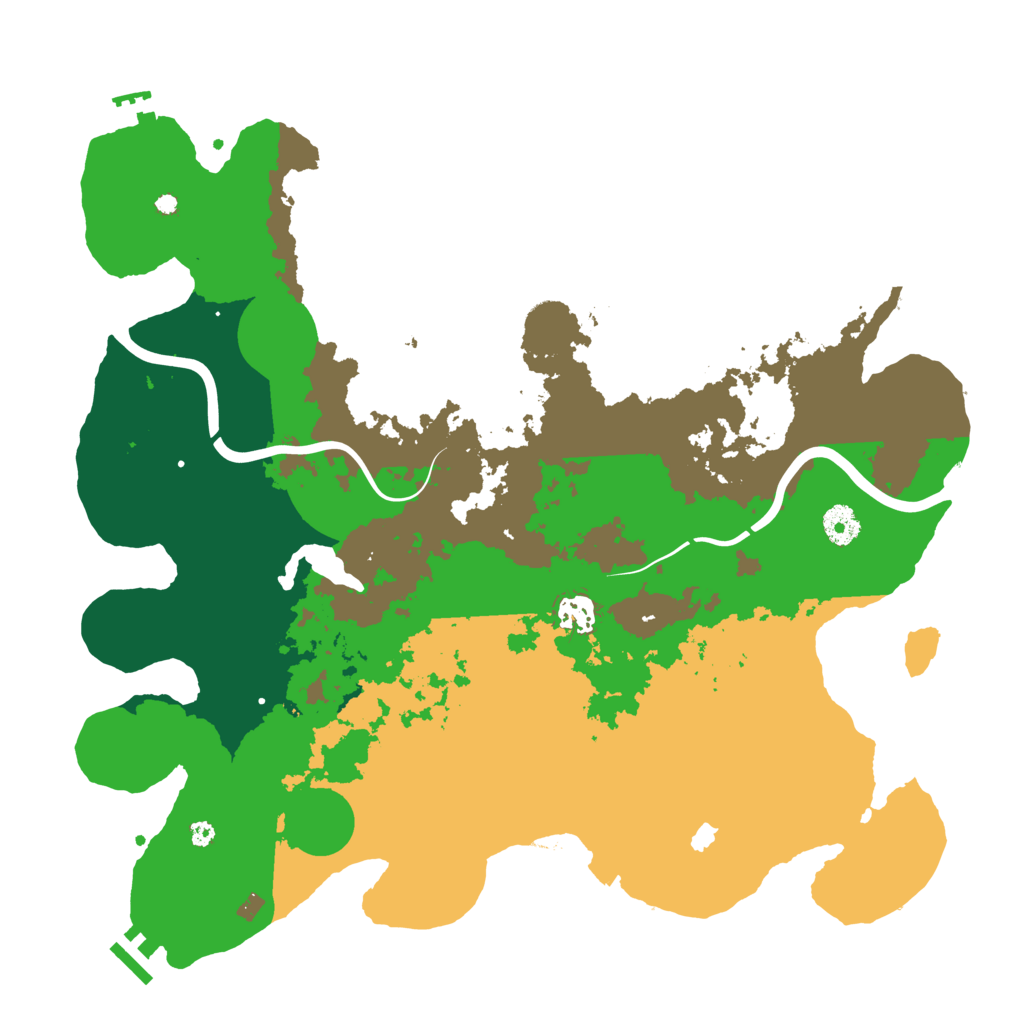 Biome Rust Map: Procedural Map, Size: 4000, Seed: 329599420