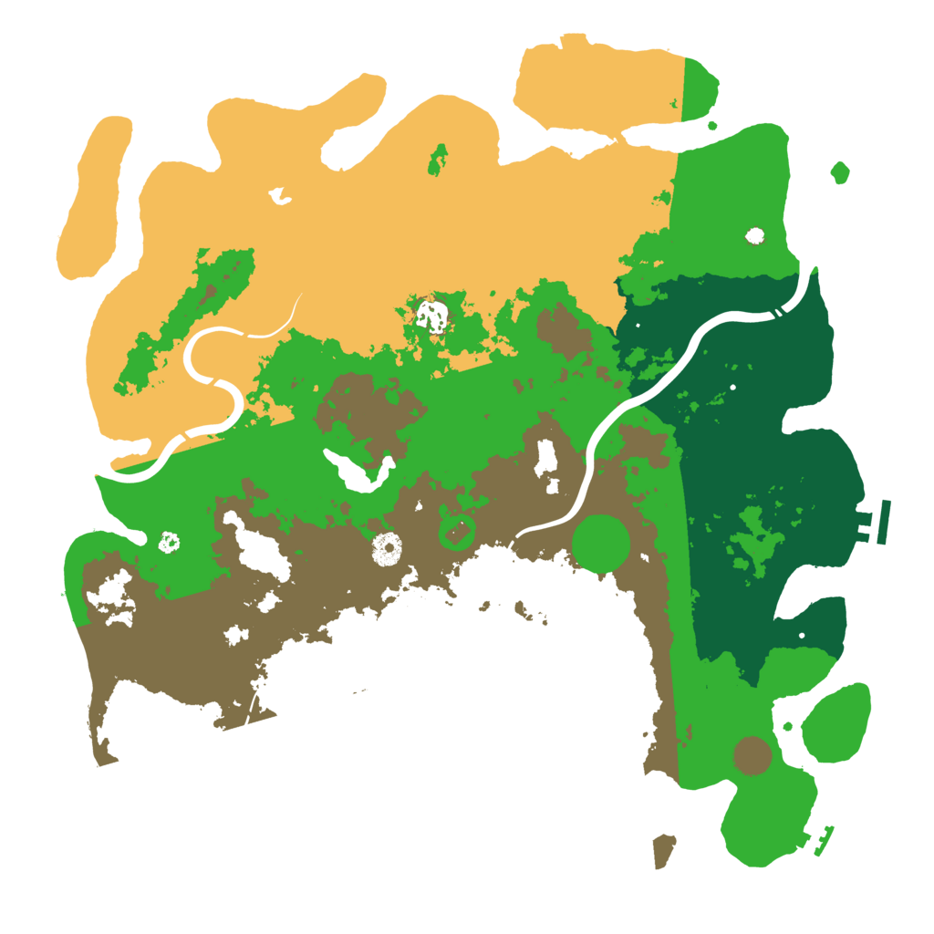 Biome Rust Map: Procedural Map, Size: 4250, Seed: 581982