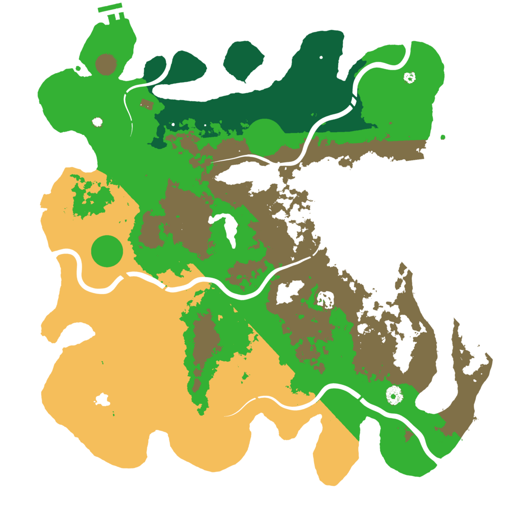 Biome Rust Map: Procedural Map, Size: 4250, Seed: 1728217532