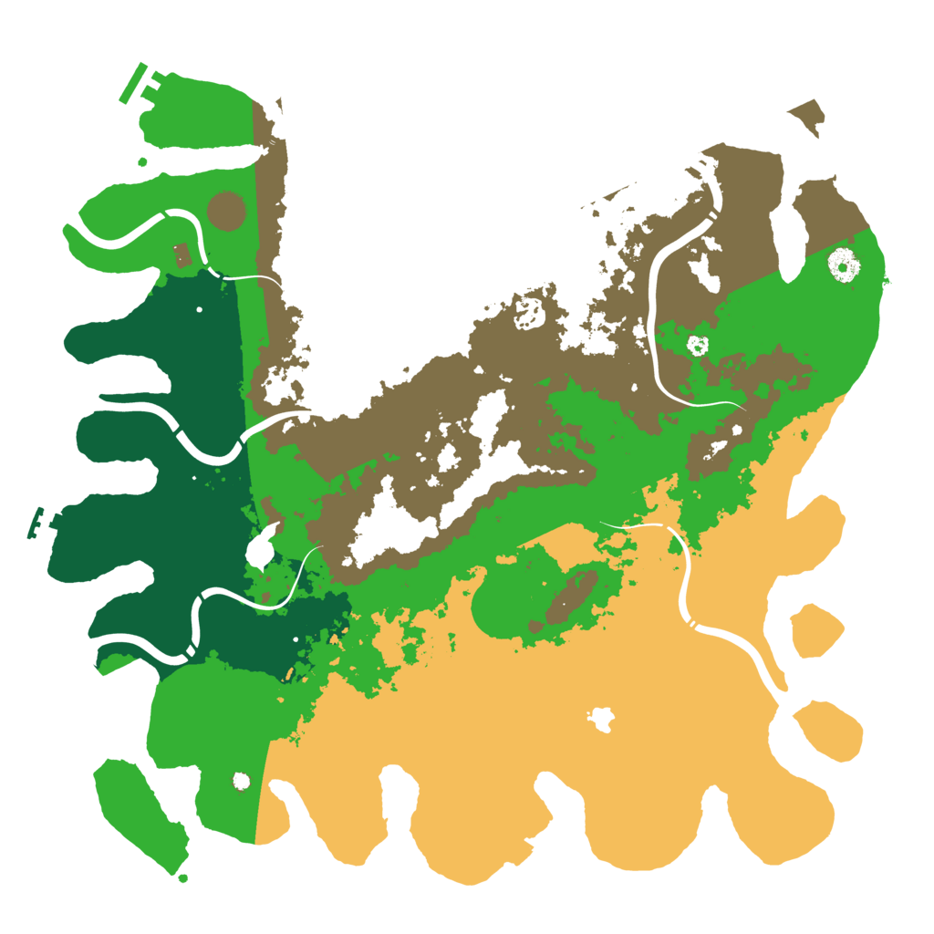Biome Rust Map: Procedural Map, Size: 4250, Seed: 1497802920