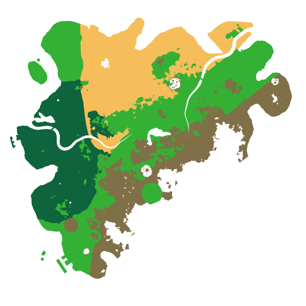 Biome Rust Map: Procedural Map, Size: 4000, Seed: 65902490