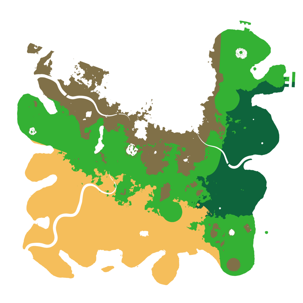 Biome Rust Map: Procedural Map, Size: 4000, Seed: 699009154