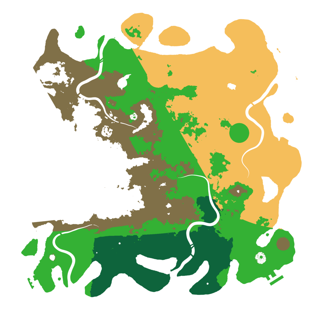 Biome Rust Map: Procedural Map, Size: 4250, Seed: 5618818