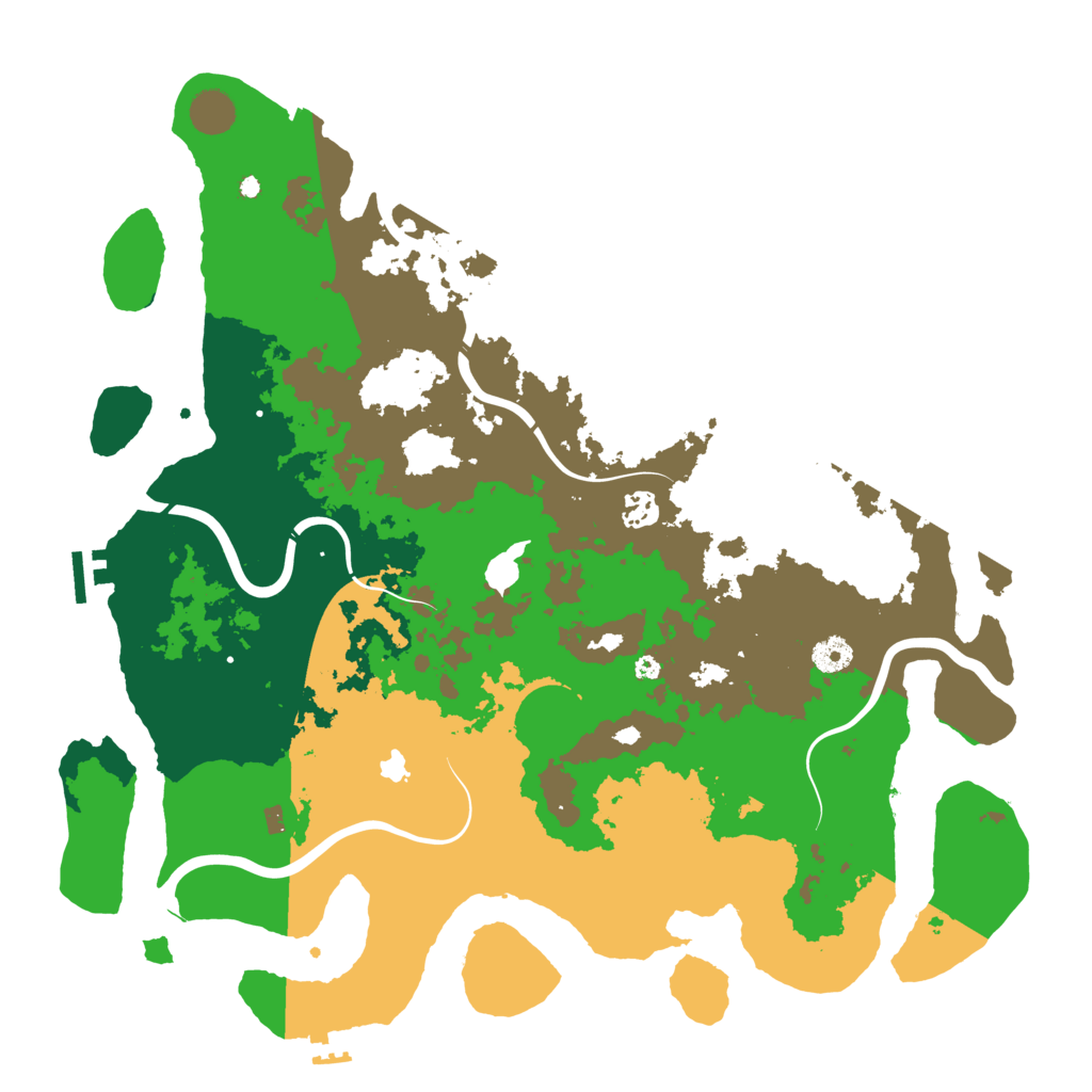 Biome Rust Map: Procedural Map, Size: 4250, Seed: 1745393933