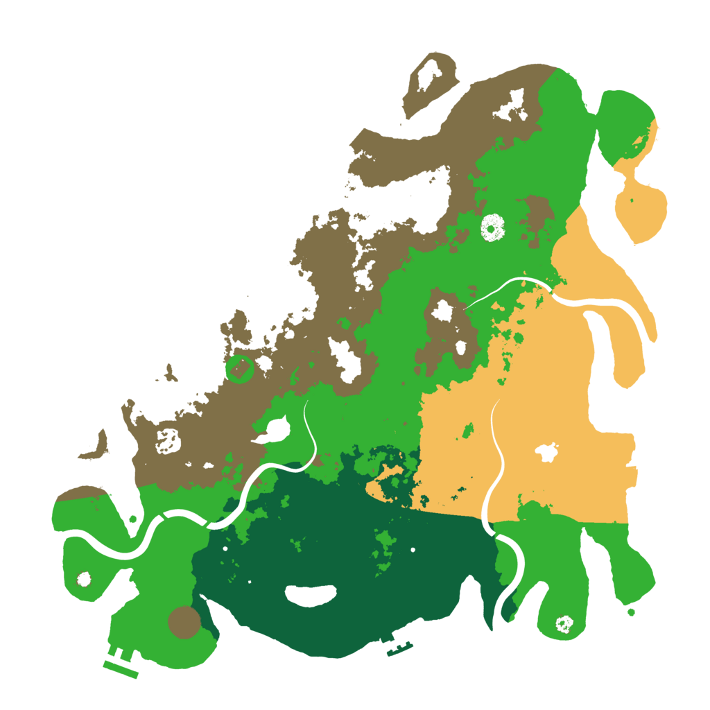 Biome Rust Map: Procedural Map, Size: 4000, Seed: 226101694