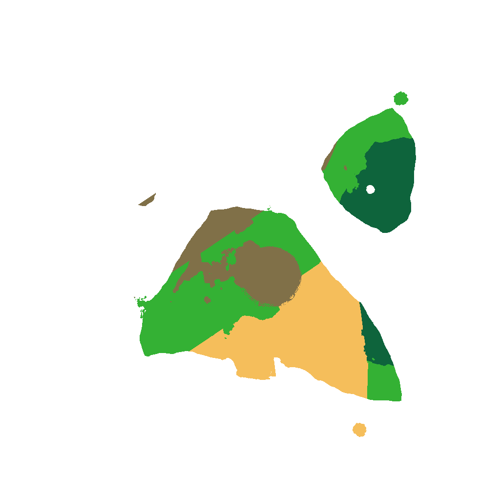 Biome Rust Map: Procedural Map, Size: 1500, Seed: 1075356999