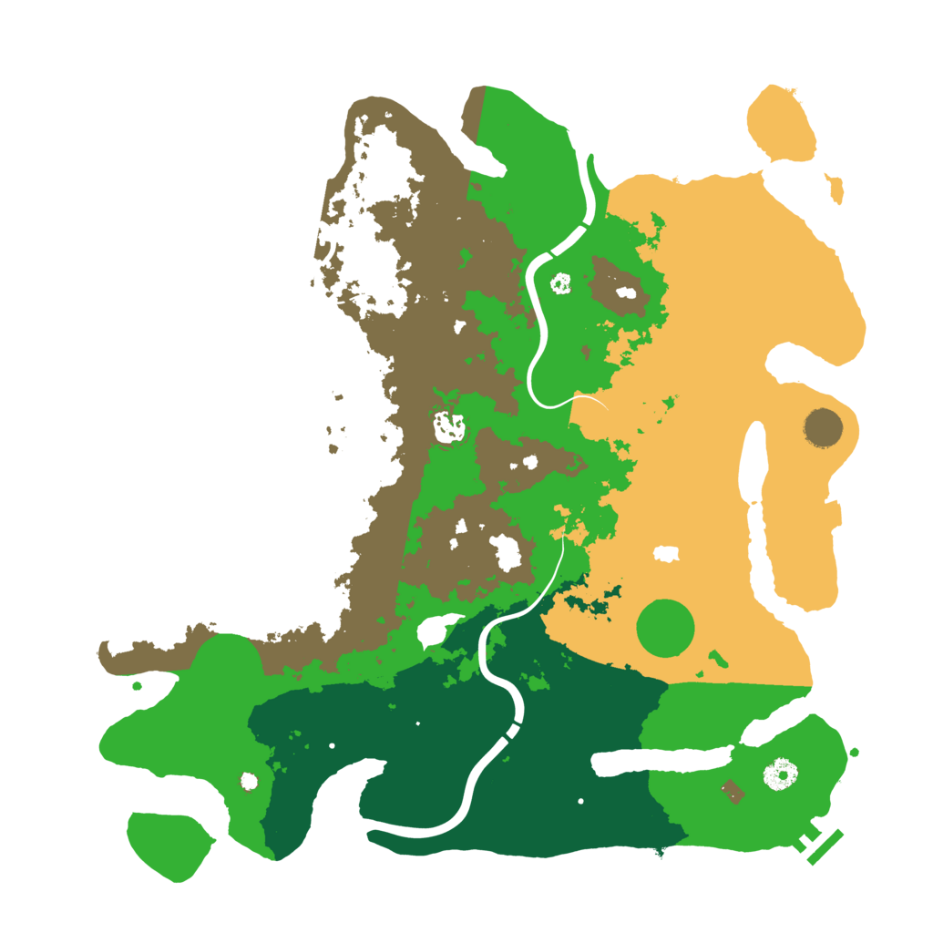 Biome Rust Map: Procedural Map, Size: 4250, Seed: 1259691748