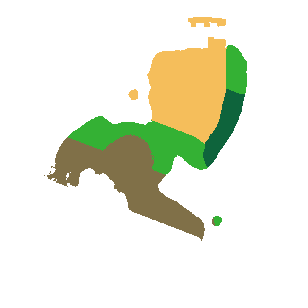 Biome Rust Map: Procedural Map, Size: 1250, Seed: 999991976
