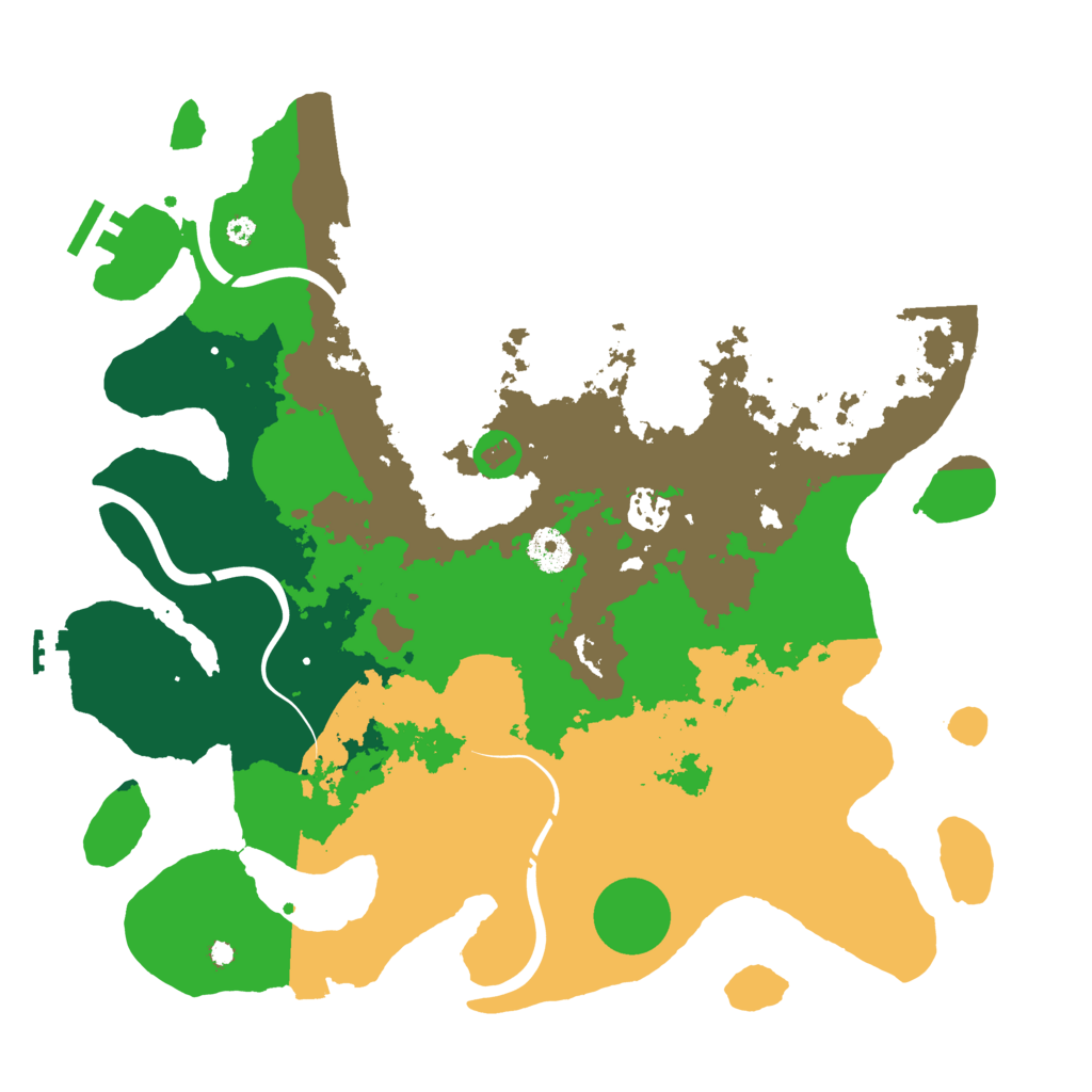 Biome Rust Map: Procedural Map, Size: 3750, Seed: 2101176429