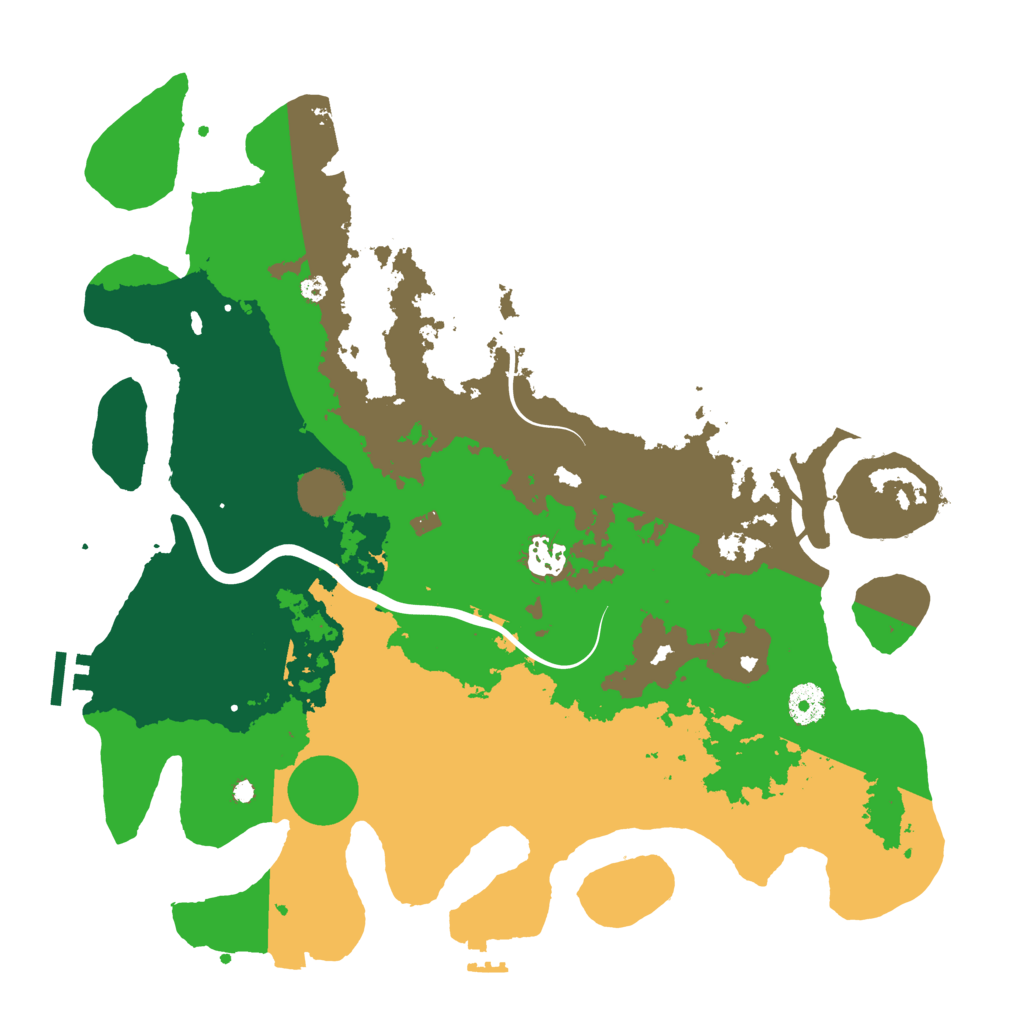 Biome Rust Map: Procedural Map, Size: 3850, Seed: 1840234143
