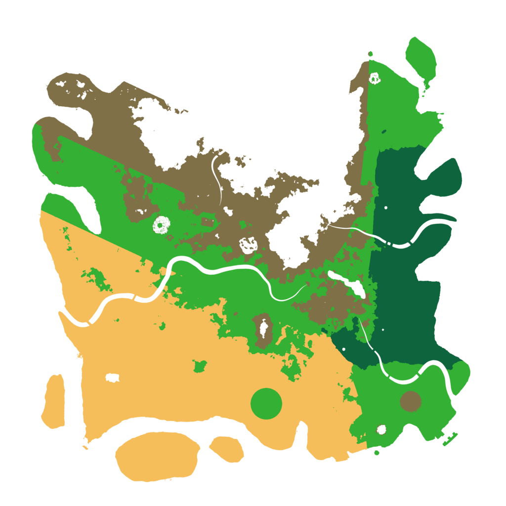 Biome Rust Map: Procedural Map, Size: 4250, Seed: 1380742465