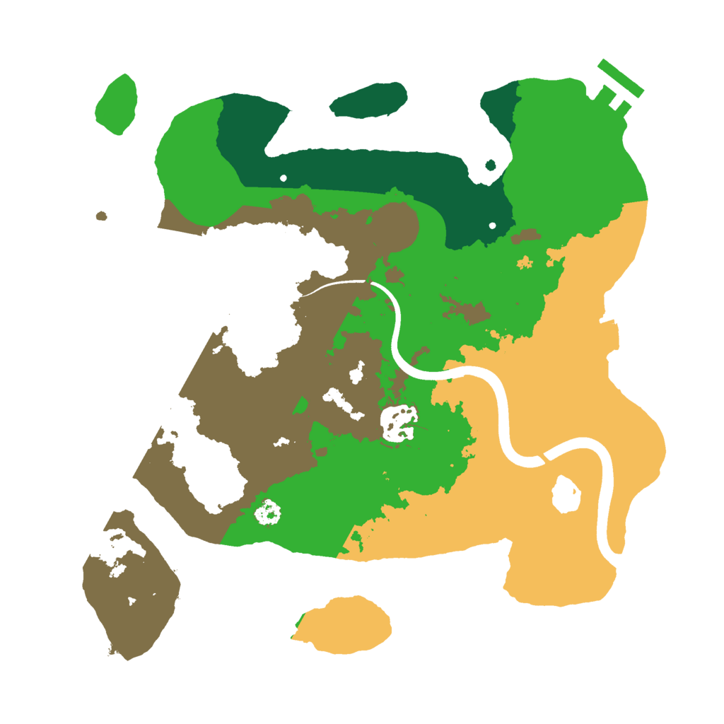 Biome Rust Map: Procedural Map, Size: 2800, Seed: 675297