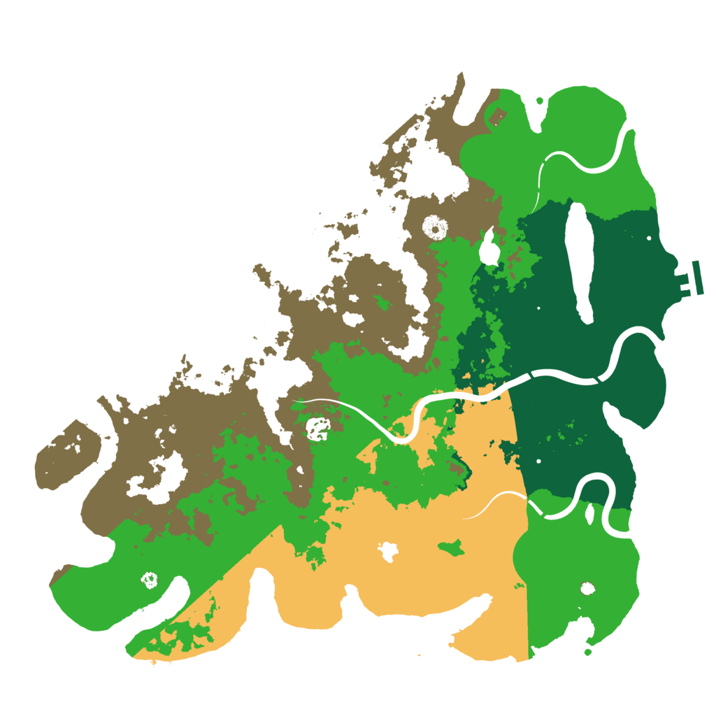 Biome Rust Map: Procedural Map, Size: 4250, Seed: 2135006930