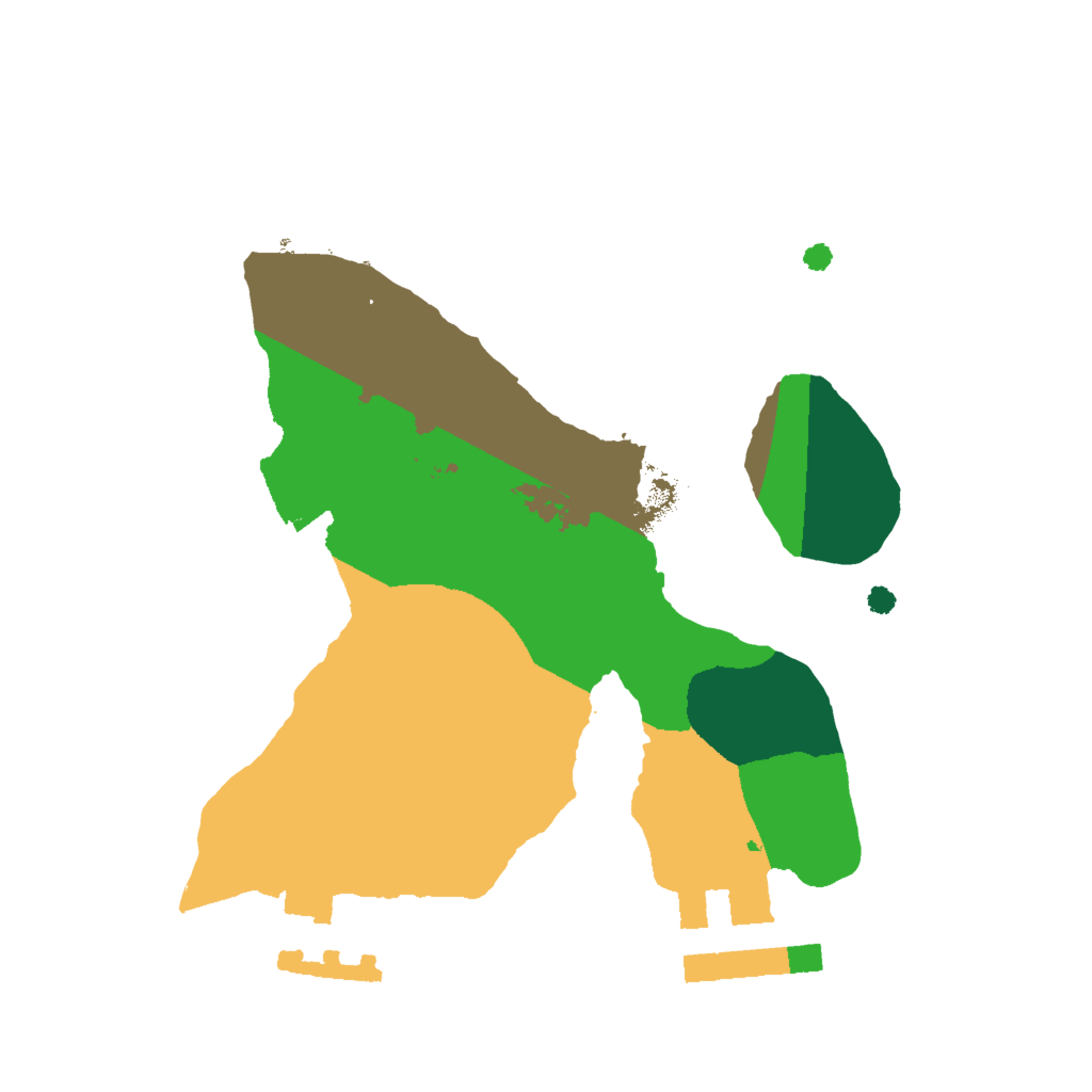 Biome Rust Map: Procedural Map, Size: 1600, Seed: 793367051