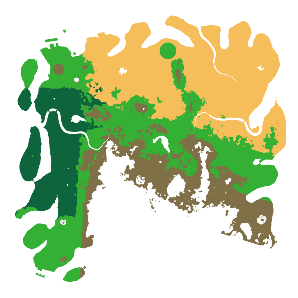 Biome Rust Map: Procedural Map, Size: 4750, Seed: 678254