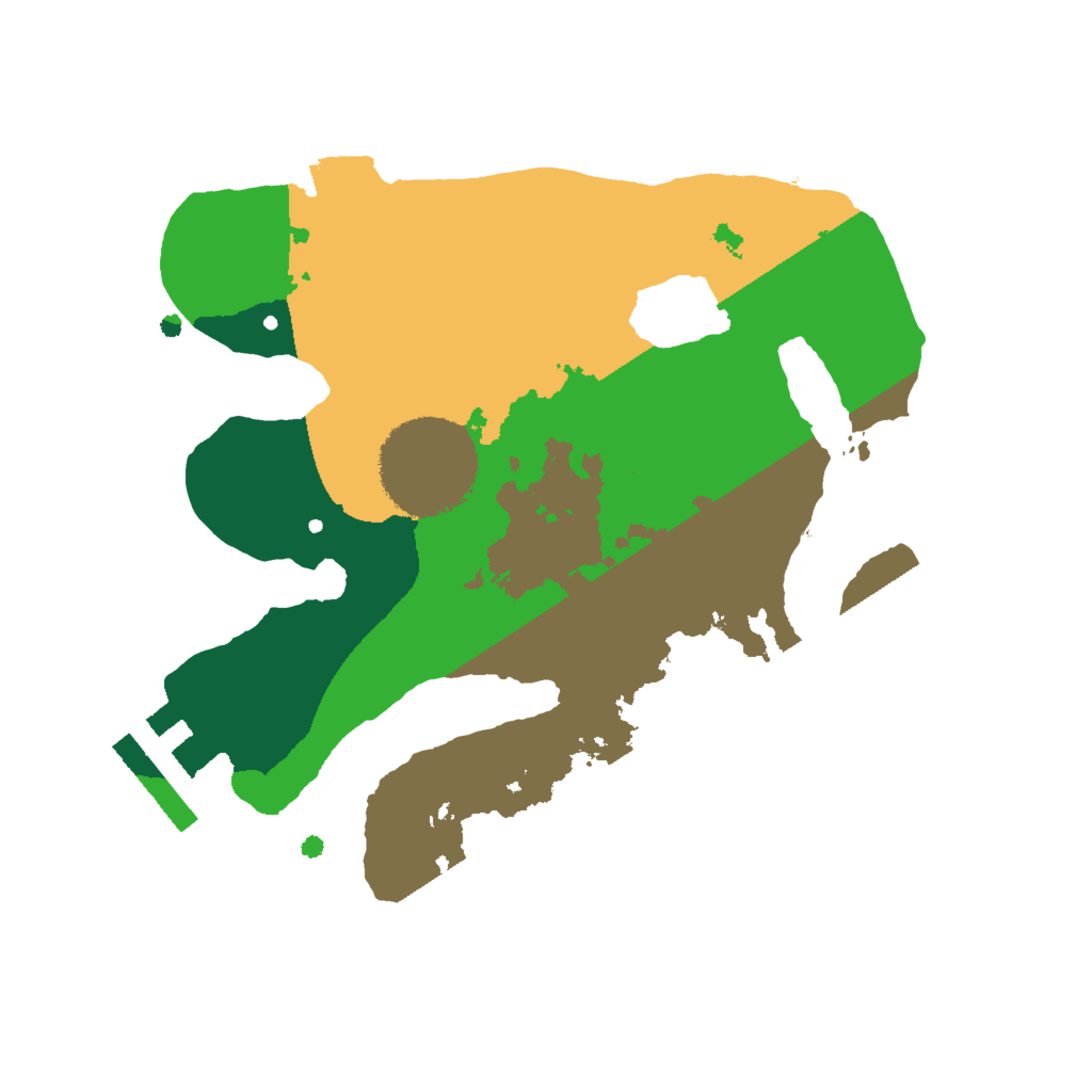 Biome Rust Map: Procedural Map, Size: 2000, Seed: 2012085688