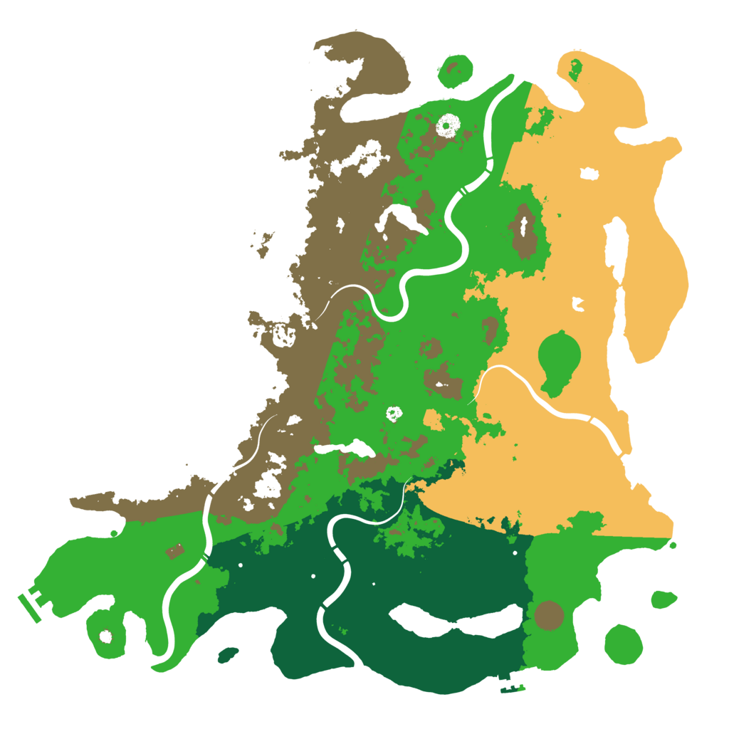 Biome Rust Map: Procedural Map, Size: 4500, Seed: 1908638499