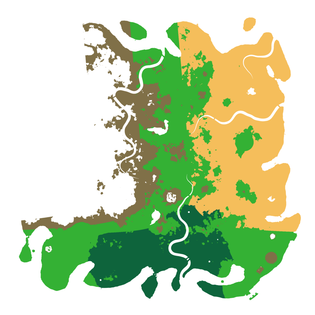 Biome Rust Map: Procedural Map, Size: 4680, Seed: 16102026