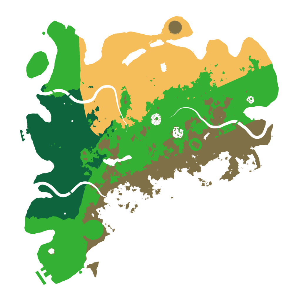 Biome Rust Map: Procedural Map, Size: 4000, Seed: 1630865942