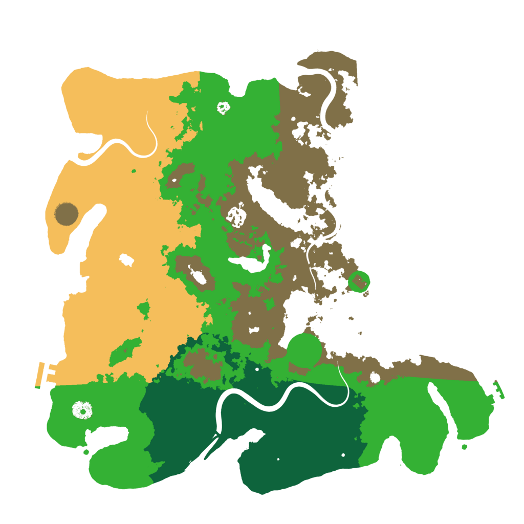 Biome Rust Map: Procedural Map, Size: 4000, Seed: 1972645723