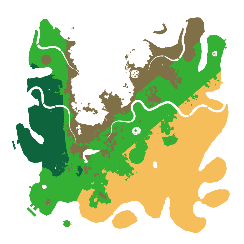 Biome Rust Map: Procedural Map, Size: 4250, Seed: 1332793820