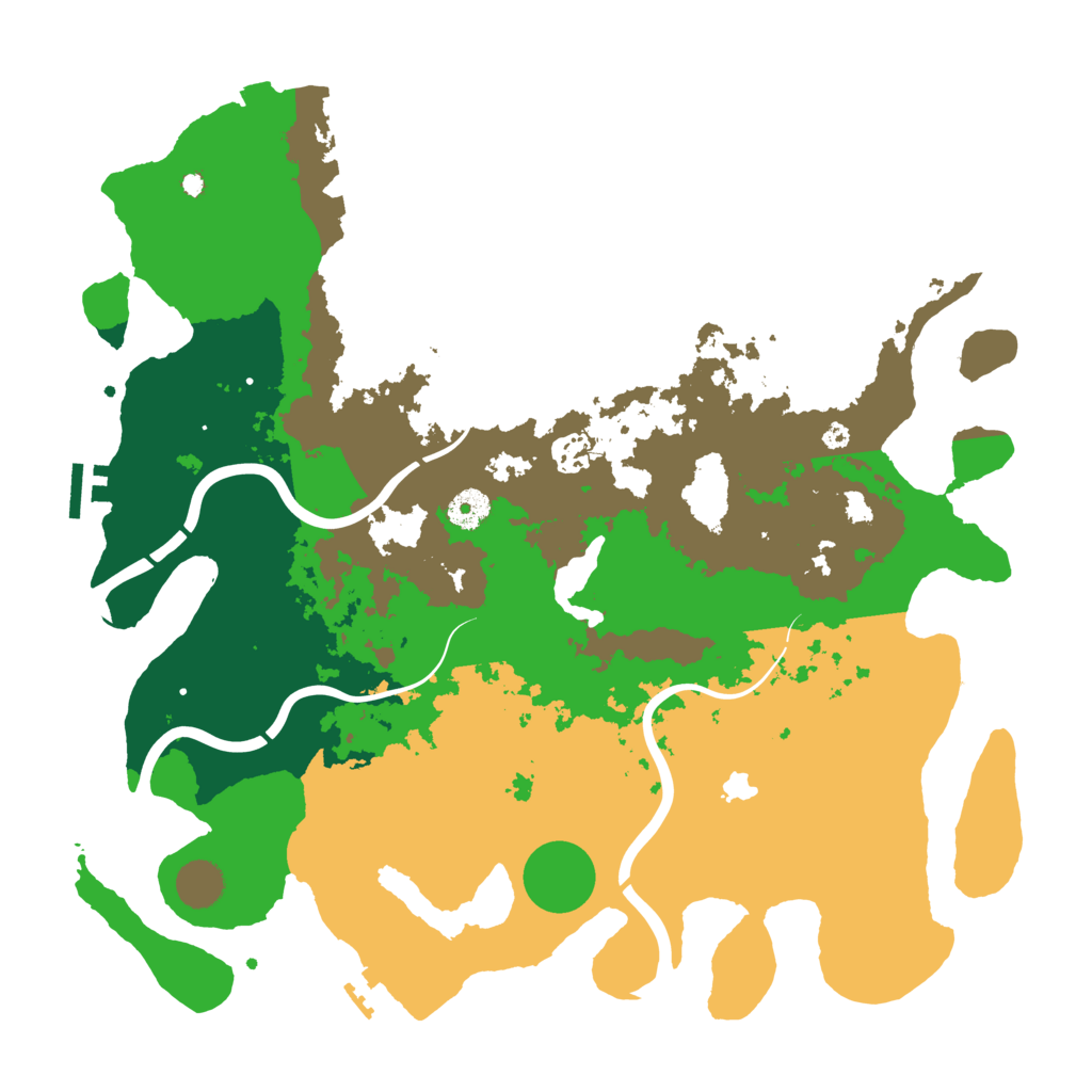 Biome Rust Map: Procedural Map, Size: 4000, Seed: 1324000836