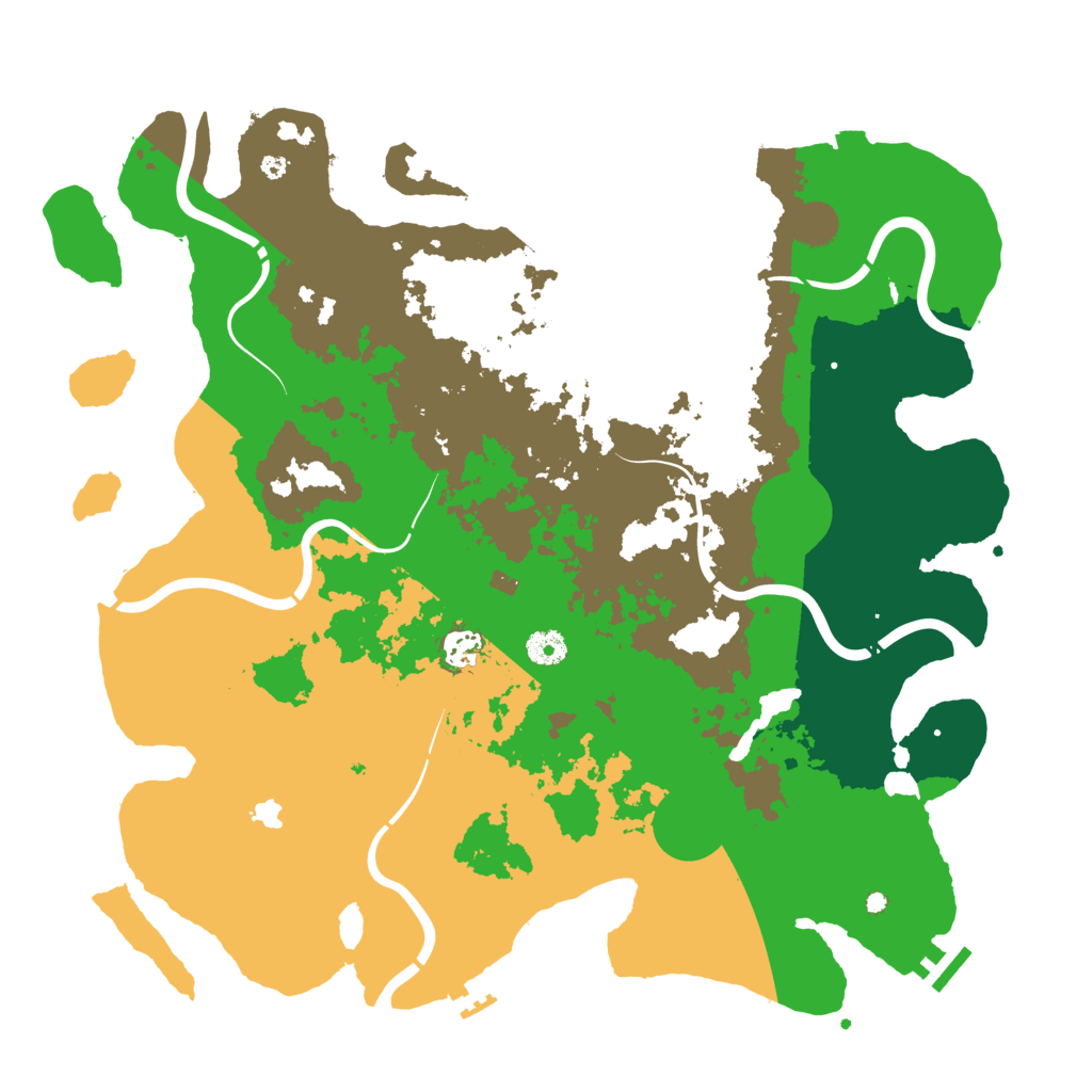 Biome Rust Map: Procedural Map, Size: 4250, Seed: 997885250
