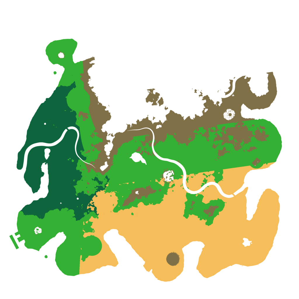 Biome Rust Map: Procedural Map, Size: 4000, Seed: 1099316729