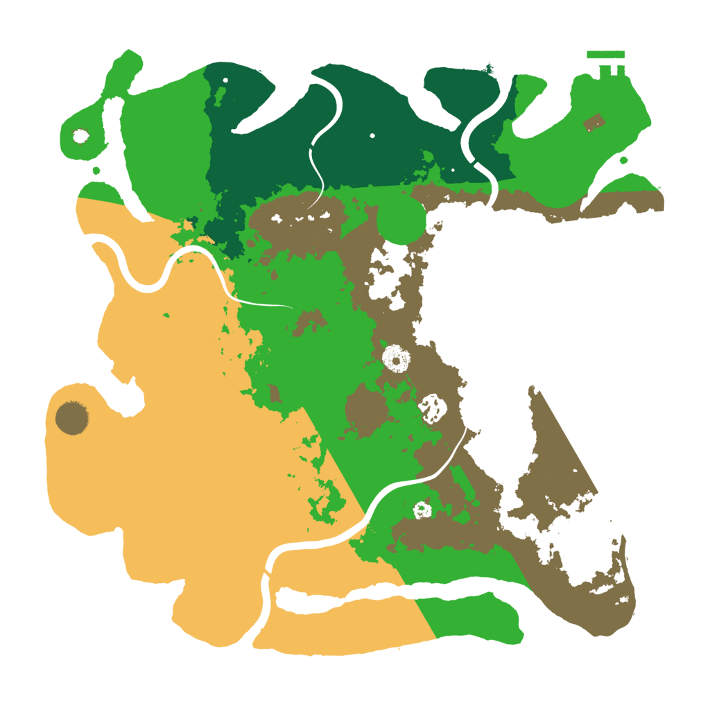 Biome Rust Map: Procedural Map, Size: 3800, Seed: 1659828726