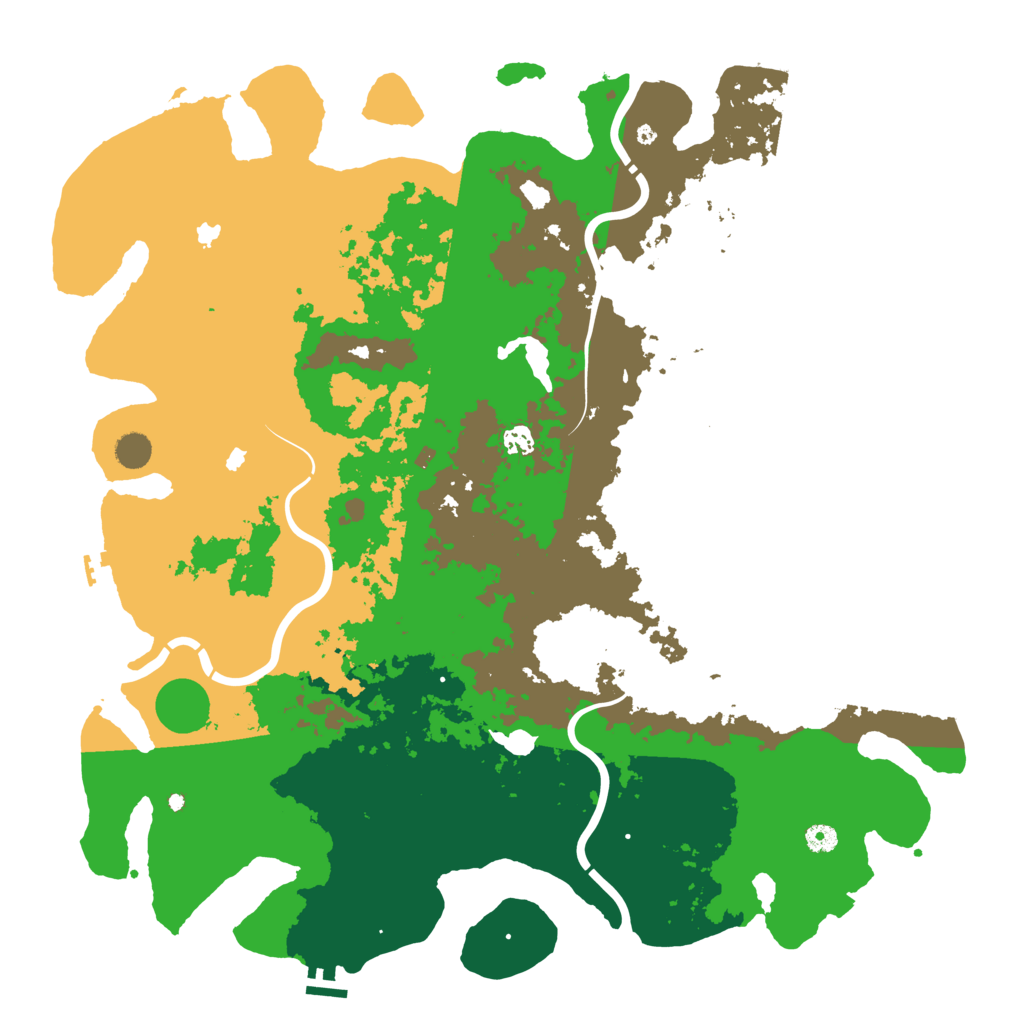 Procedural Map :: Rust Map :: Just-Wiped