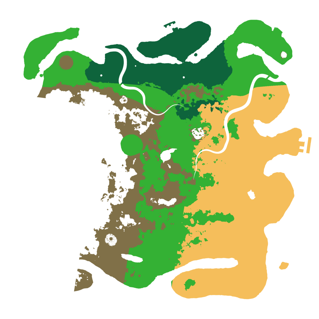 Biome Rust Map: Procedural Map, Size: 4000, Seed: 1172717498