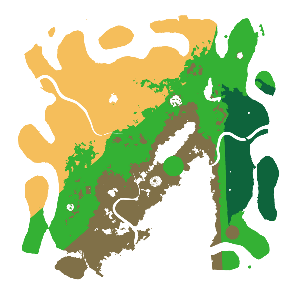 Biome Rust Map: Procedural Map, Size: 4000, Seed: 88063961