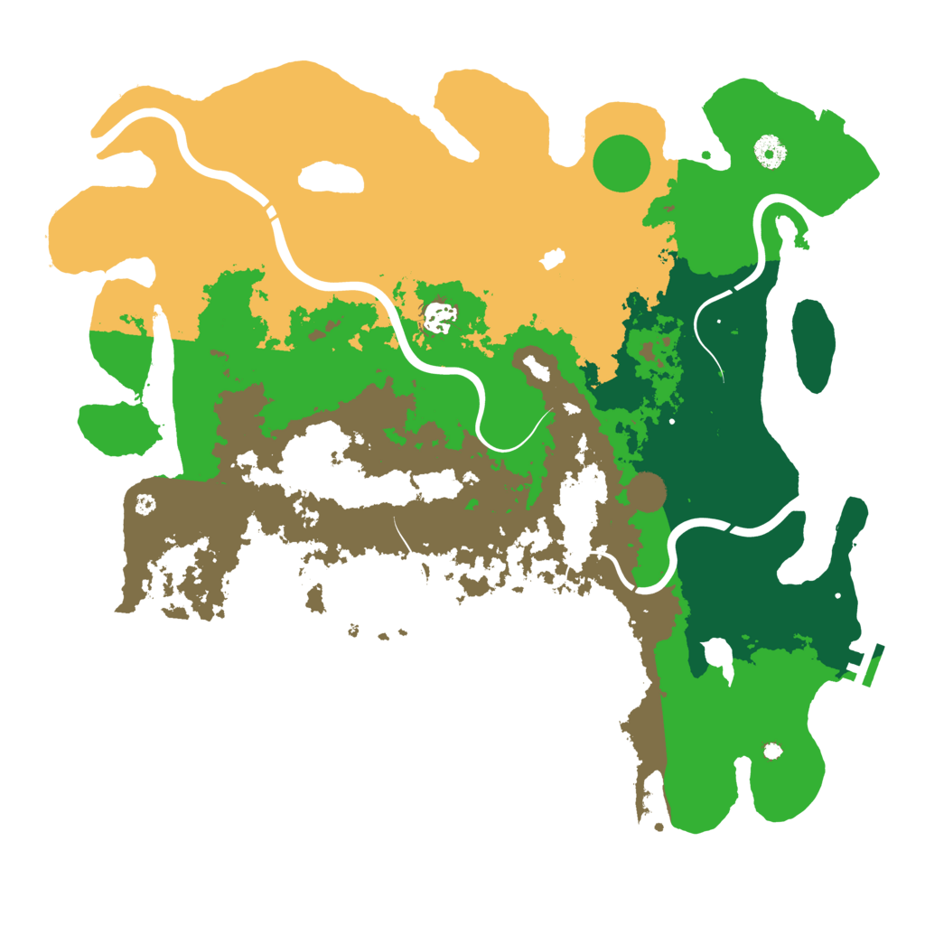 Biome Rust Map: Procedural Map, Size: 4250, Seed: 782598