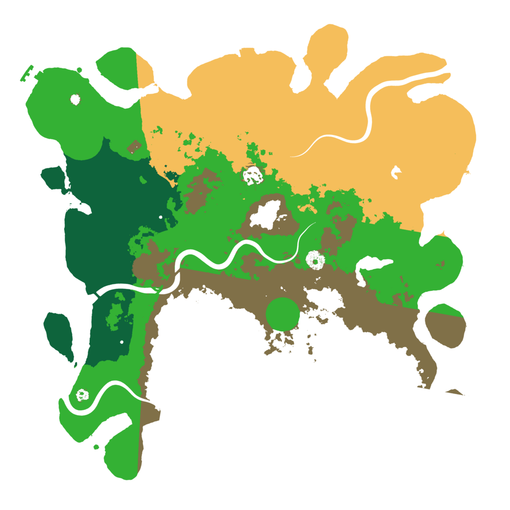 Biome Rust Map: Procedural Map, Size: 4000, Seed: 1558713052