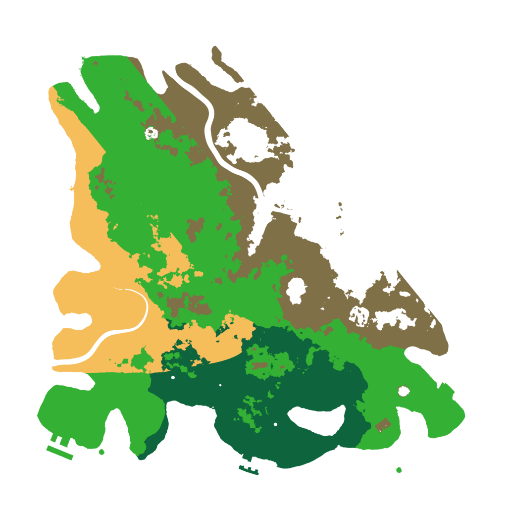 Biome Rust Map: Procedural Map, Size: 3750, Seed: 1622876274