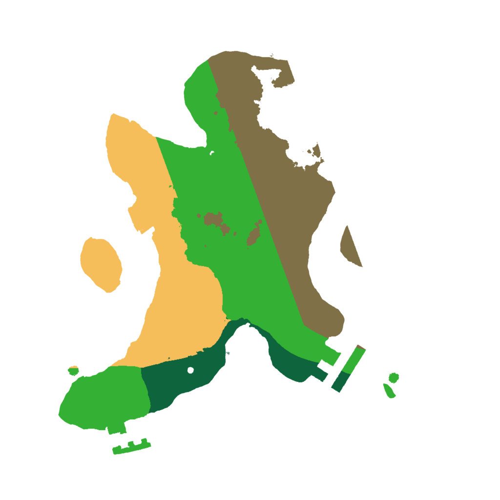 Biome Rust Map: Procedural Map, Size: 2000, Seed: 1511393923