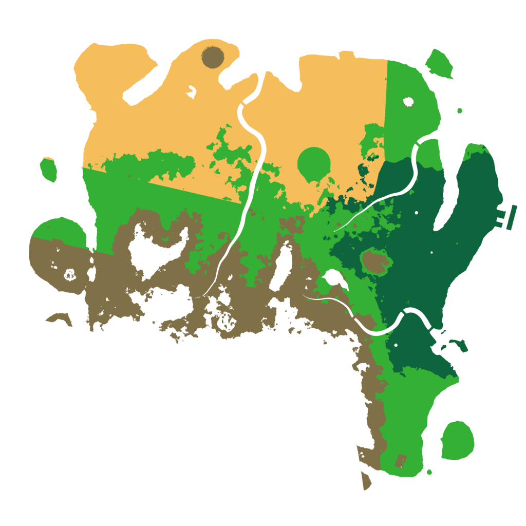 Procedural Map :: Rust Map :: Just-Wiped