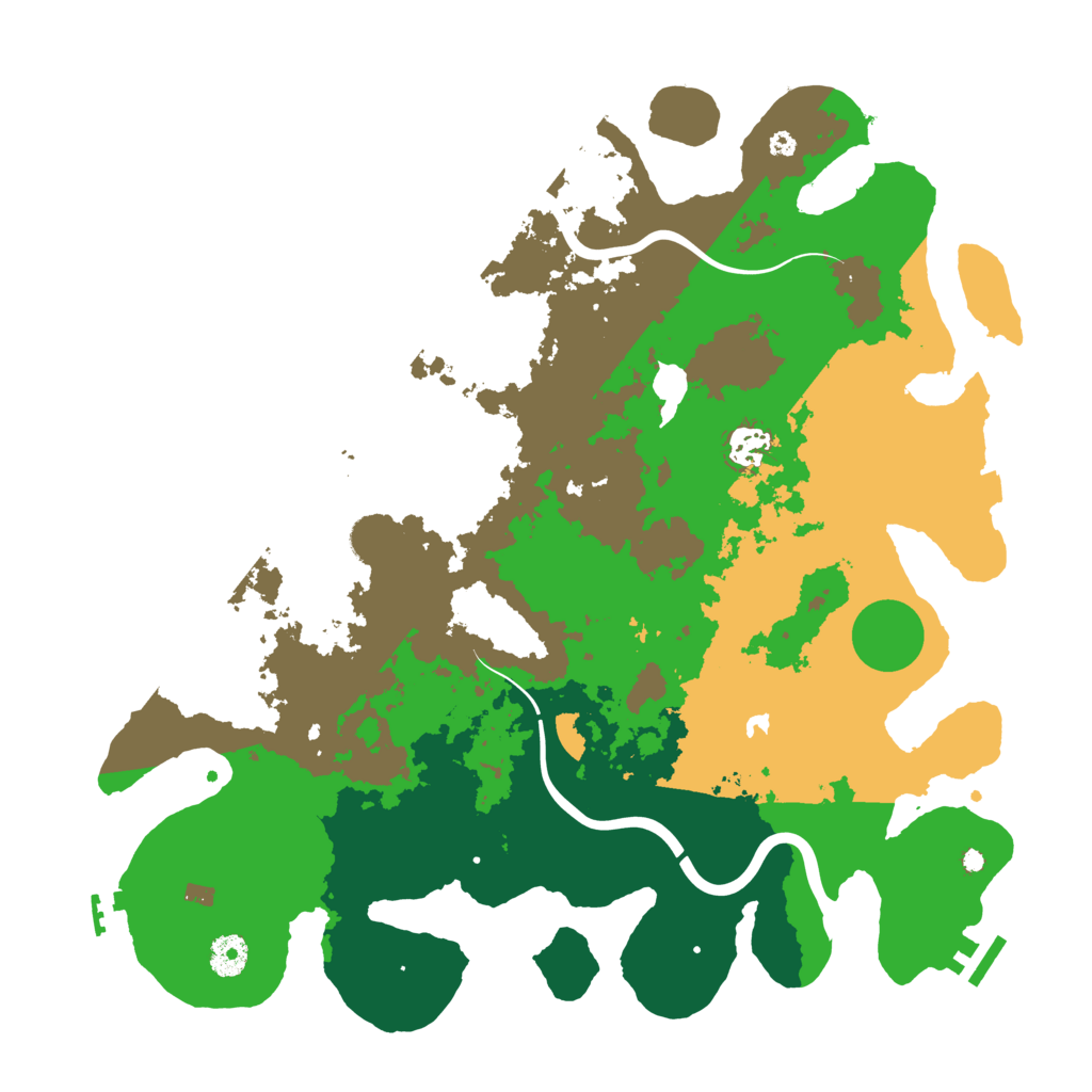Biome Rust Map: Procedural Map, Size: 4000, Seed: 950591249