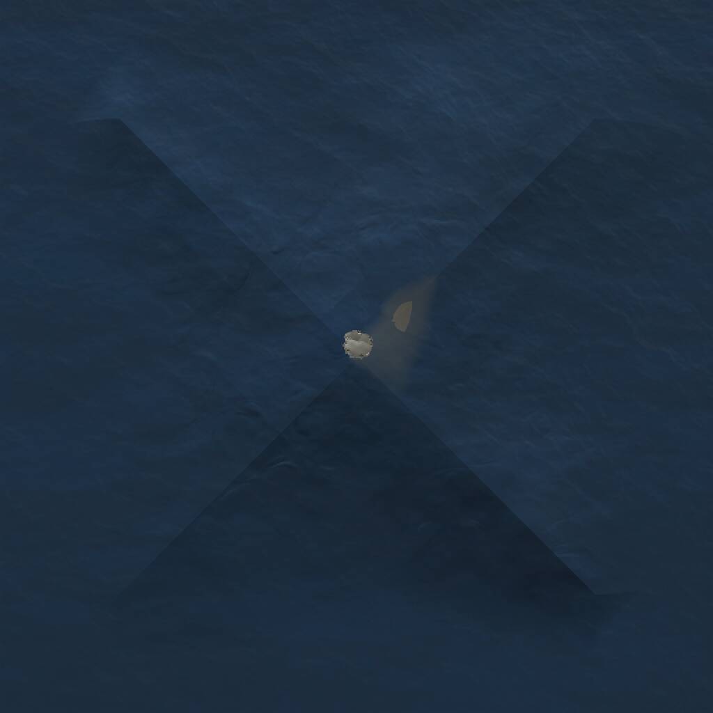 Rust Map: Procedural Map, Size: 1000, Seed: 7114, 3 Monuments