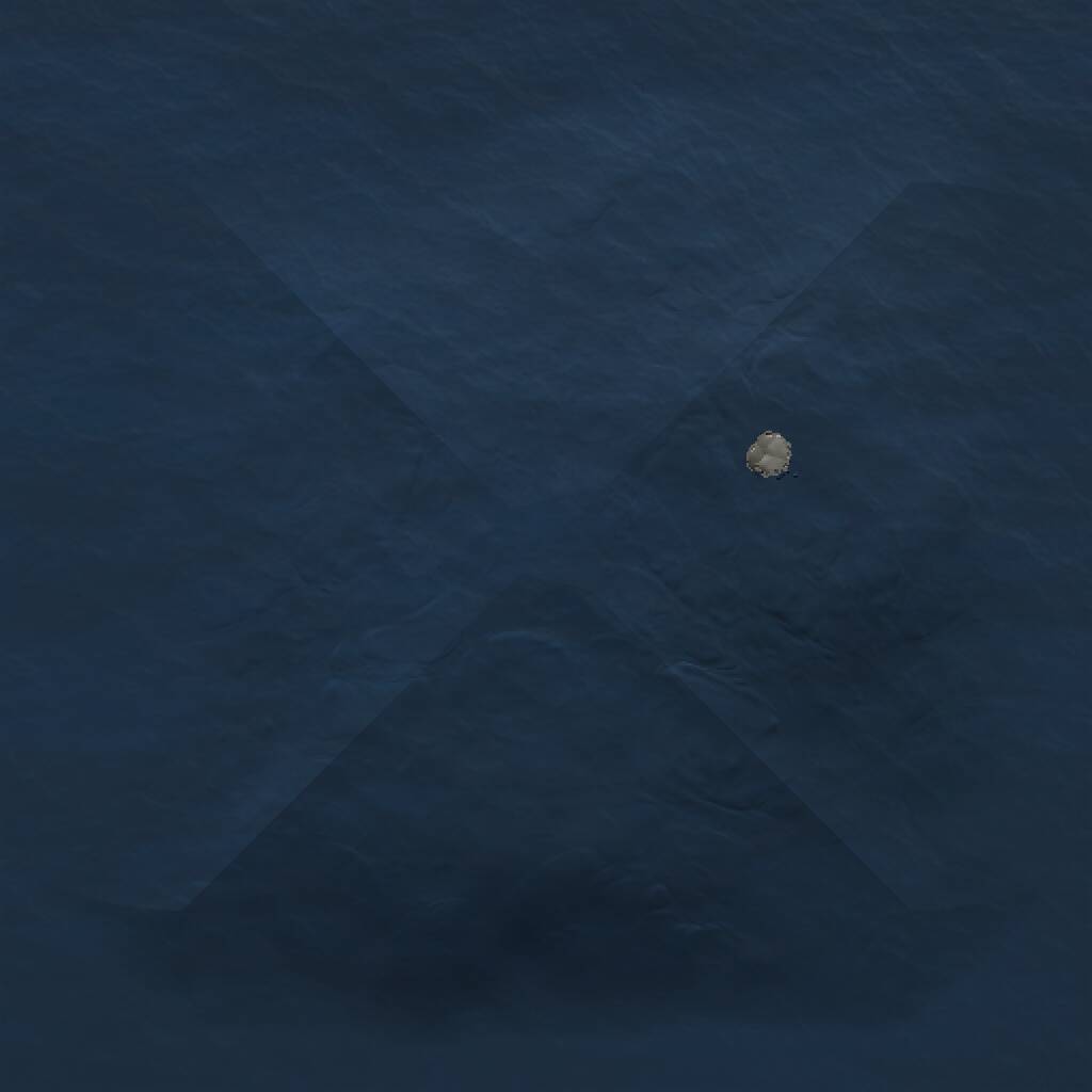 Rust Map: Procedural Map, Size: 1000, Seed: 23096, 3 Monuments