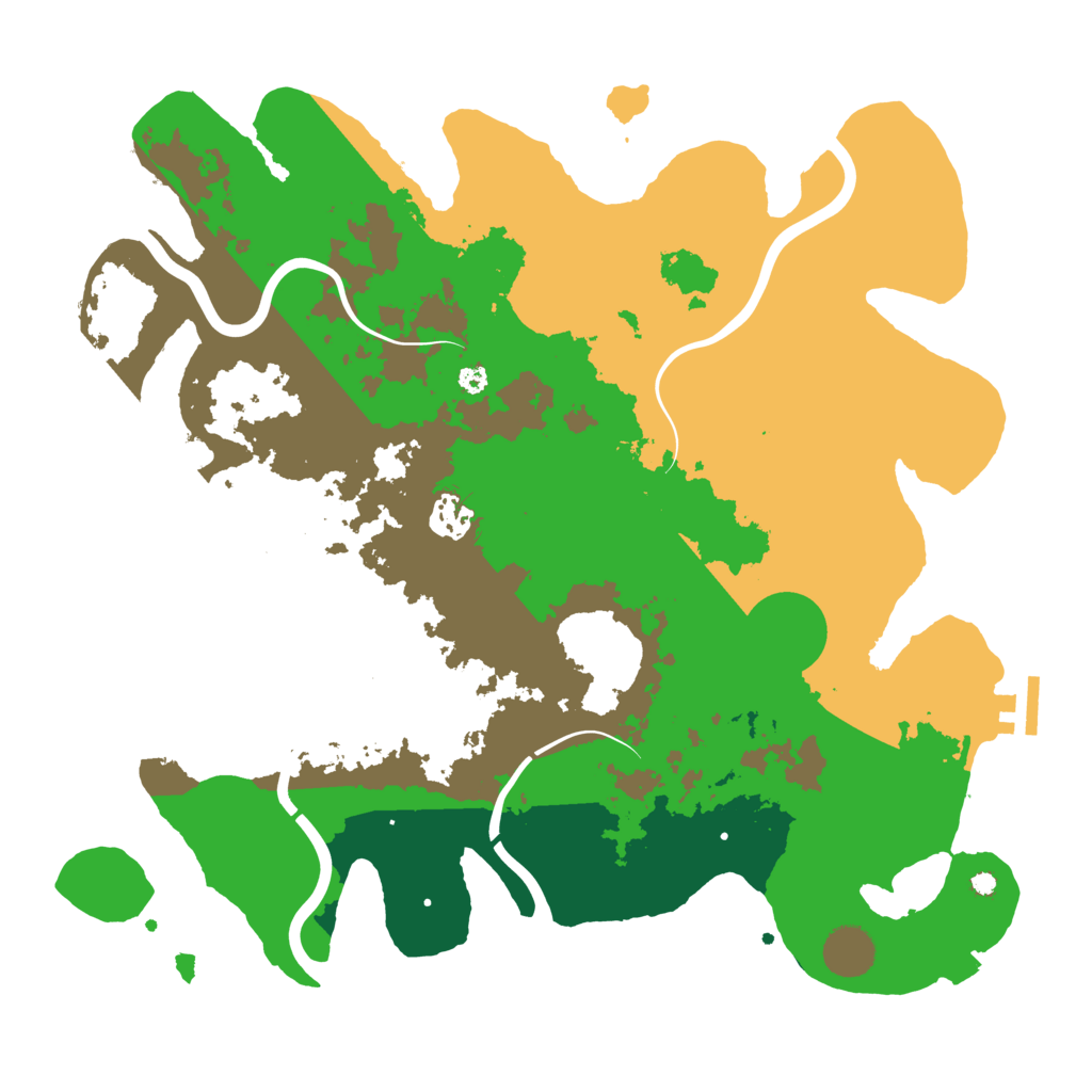 Biome Rust Map: Procedural Map, Size: 3750, Seed: 1792237927