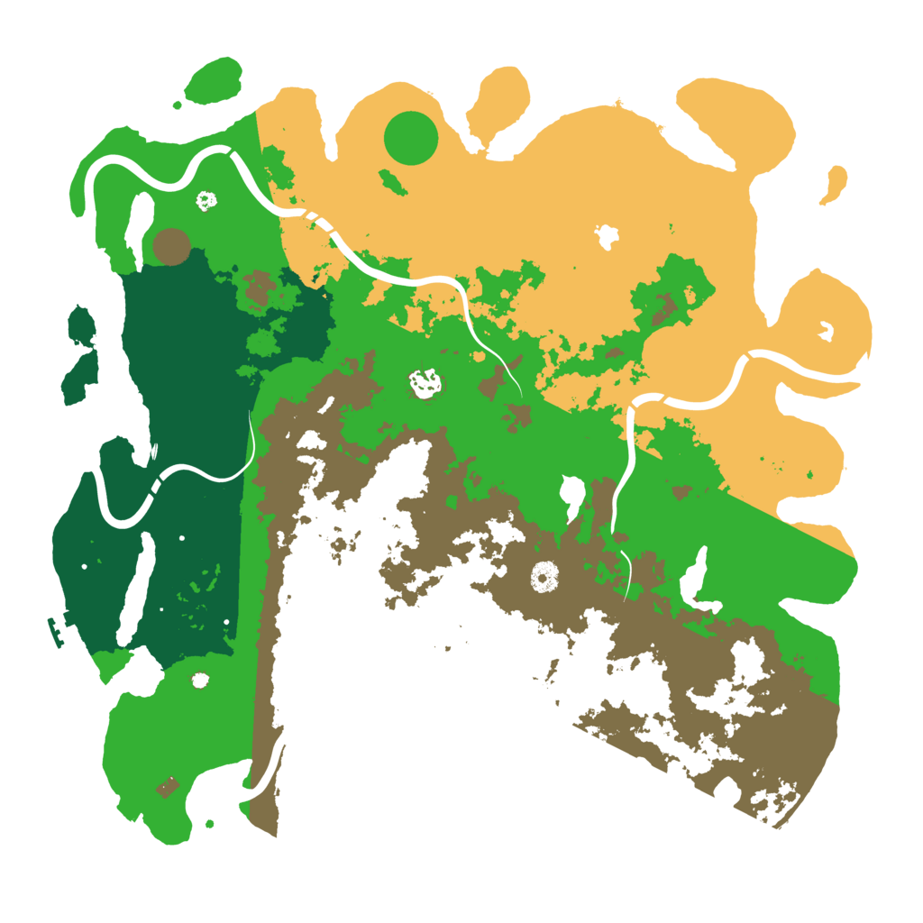 Biome Rust Map: Procedural Map, Size: 4500, Seed: 903115