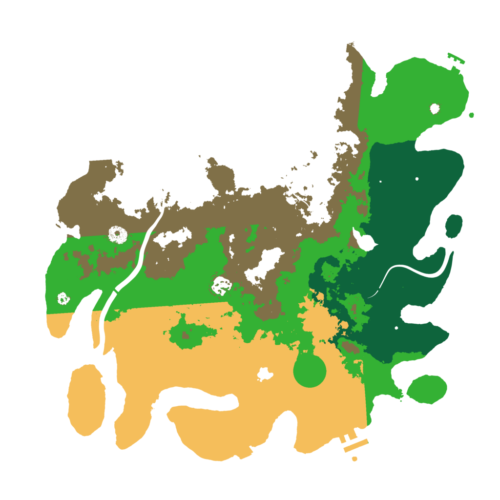 Biome Rust Map: Procedural Map, Size: 4000, Seed: 2067970199